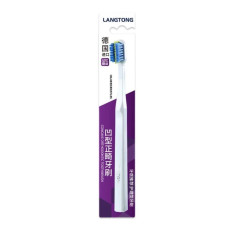 Langtong orthodontic toothbrush for braces, White